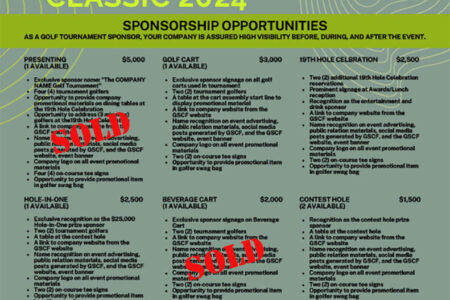 2nd Annual Golf Classic 2024 Sponsorship