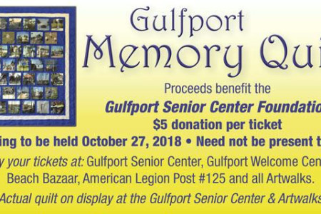 Buy a Chance to Win the Gulfport Memory Quilt – Support the Foundation