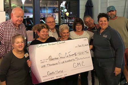 Foundation Receives $1,500 Grant from Gulfport Merchants Chamber
