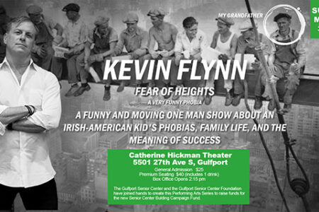 Kevin Flynn One Man Show: Fear of Heights … A Very Funny Phobia … Sunday, May 26