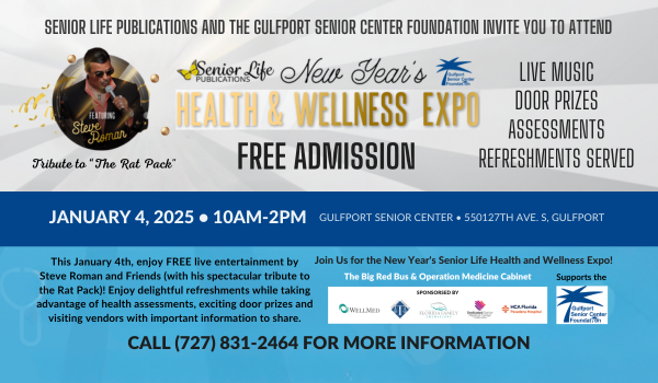 2024 Health and Wellness Expo at The Gulfport Senior Center January 4th, 2025 10am-2pm