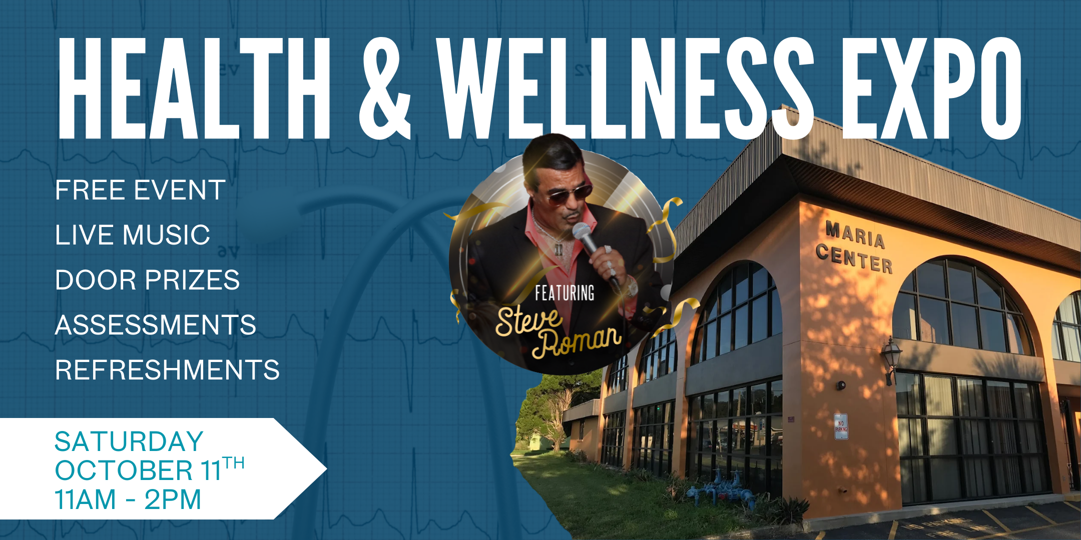 2025 Health & Wellness Expo Hosted by the Gulfport Senior Center Foundation and Senior life Publications October 11th, 2025 10am-2pm at the Maria Center