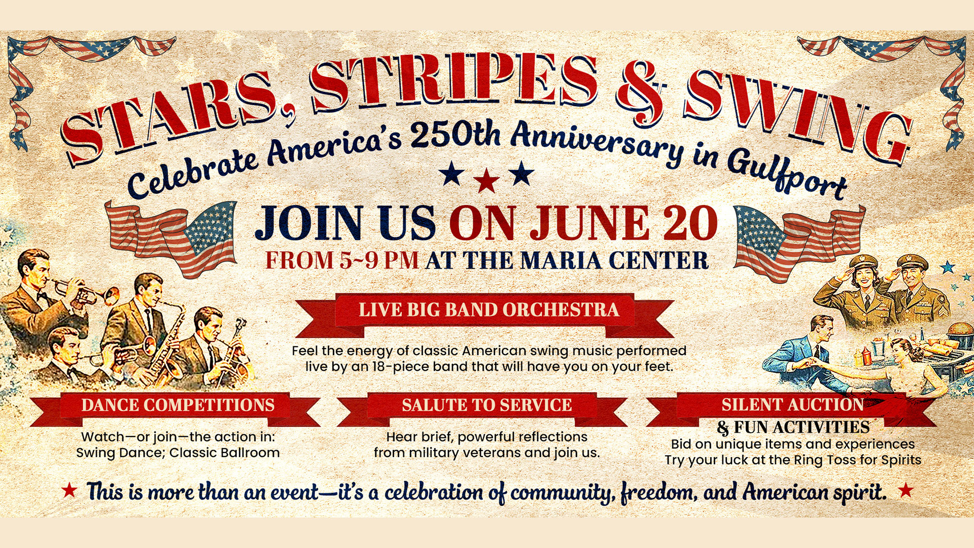 America250FBevent Gulfport 25-26 Events