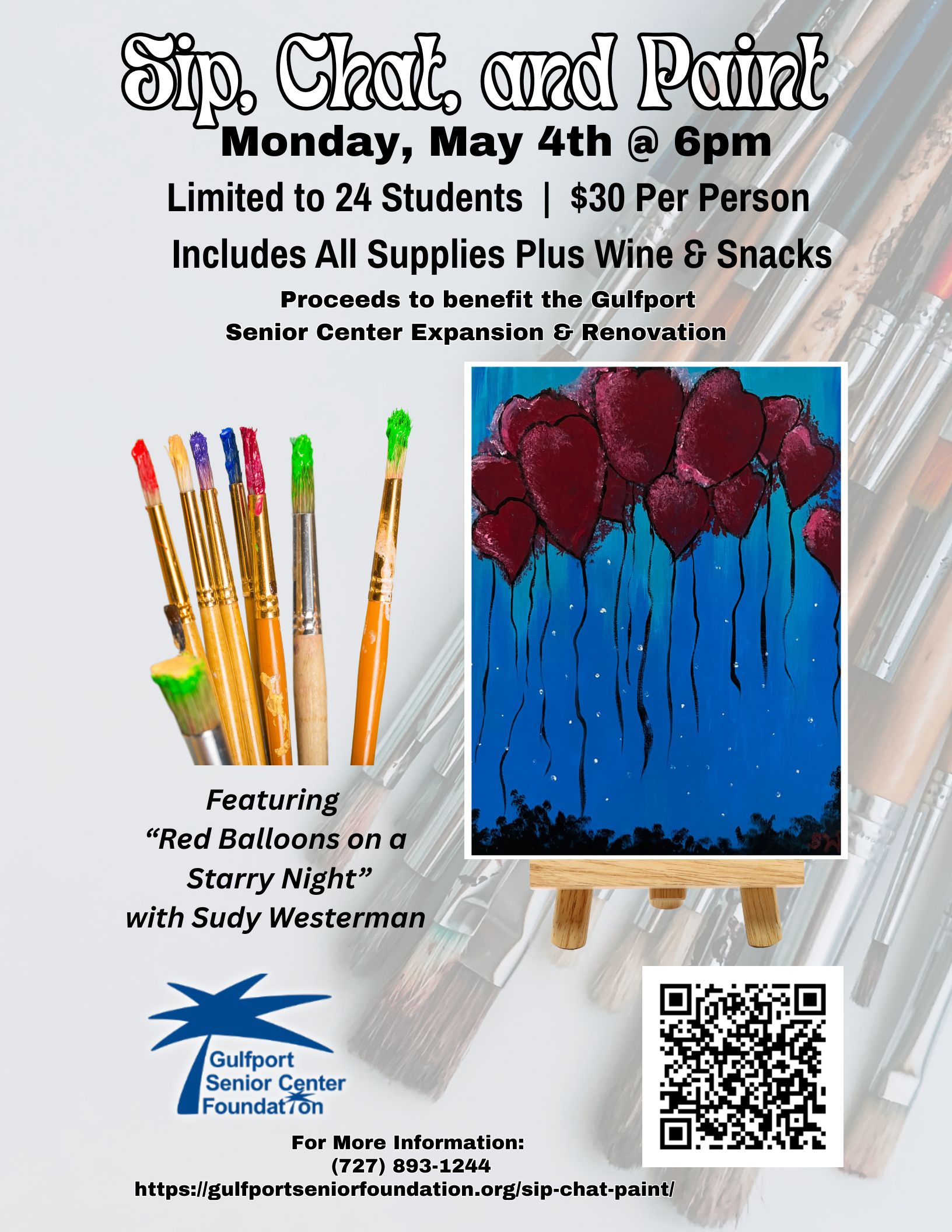 2025 Health & Wellness Expo Hosted by the Gulfport Senior Center Foundation and Senior Life Publications October 11th, 2025 10am-2pm at the Maria Center